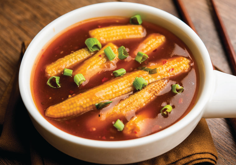 Babycorn Manchurian Gravy