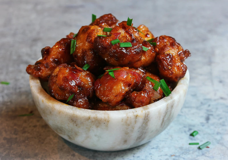 Mushroom Manchurian Dry