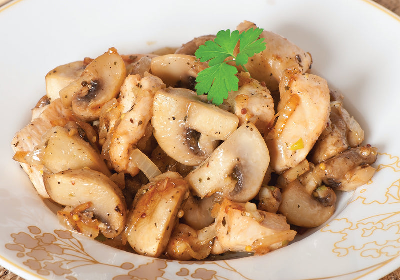 Mushroom Pepper Fry